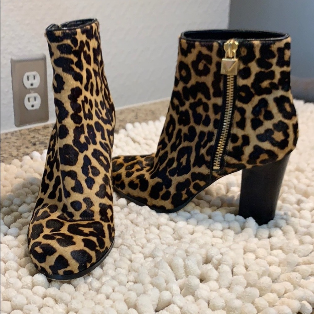 Michael Kors Cheetah ankle boots